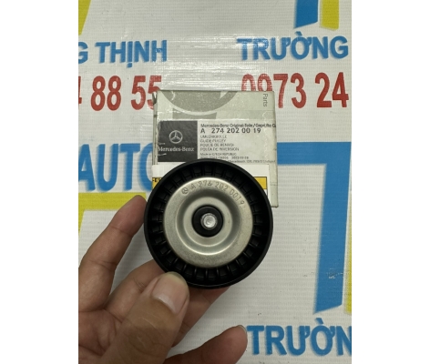 Puly trơn dây curoa Mercedes GLC300 V200,V250 C200 W205:W253: M447:GLA250: GLA45: GLA200